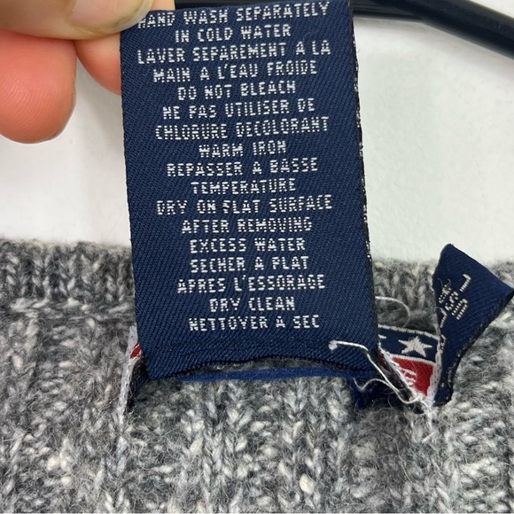 mac & jac Wool Blend Knit Cardigan Sz L - Picture 10 of 10